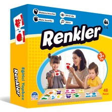 Renkler - Eğitici Öğretici Yapboz 48 Parça 3+ Yaş