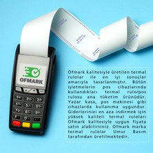 Ofmark Termal Pos Rulosu 48 gr 10'lu 56 x 30 mt