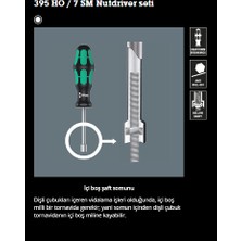 Wera 395 Ho / 7 Sm Lokma Anahtar Tornavida Seti