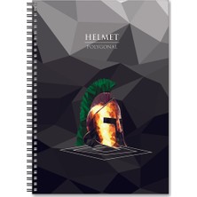 A5 Defter Kareli 200 syf Kask Polygonal