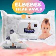 Elbebek Islak Havlu Mendil 72 Yaprak