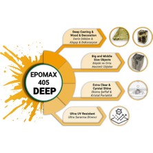 Epoksimax Tek Derin Döküm Için Epoksi Reçine  405 Deep 7,5 kg