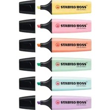 Stabilo Boss Original Fosforlu İşaretleme Kalemi 6 Renk Set