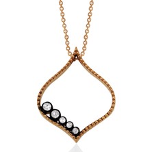 Mas Diamond 0,10 Karat Efsun Elmas Kolye