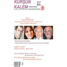 Kurşun Kalem Üç Aylık Edebiyat Dergisi Sayı: 57 Temmuz-Ağustos-Eylül 2020