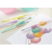 Faber-Castell Soft Touch Fırça Seti Pastel Renkler 4'lü
