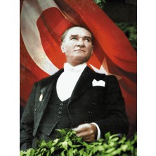 Ateş Anıt Atatürk Kanvas Tablo-03