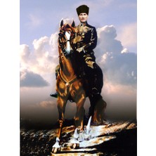 Ateş Anıt Atatürk Kanvas Tablo-13