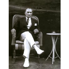 Ateş Anıt Atatürk Kanvas Tablo-88