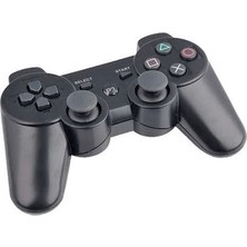 Double PS3 Doubleshock Uyumlu Kablosuz Analog Oyun Kolu