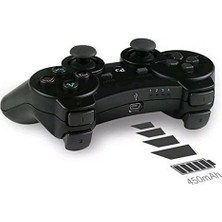 Double PS3 Doubleshock Uyumlu Kablosuz Analog Oyun Kolu