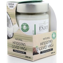 sudsenjoyoil Hindistan Cevizi Yağı Saf  Soğuk Sıkım 300 ml