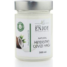 sudsenjoyoil Hindistan Cevizi Yağı Saf  Soğuk Sıkım 300 ml