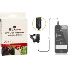 Hlypro HPR-LM30 Telefon ve Gopro Yaka Mikrofonu