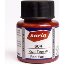 Karin Hat Mürekkebi 45 ml Kızıl Toprak
