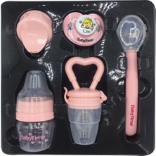 BabyTime BT513 Beslenme Seti - Pembe