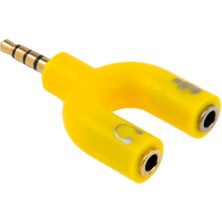 Ally 3.5 mm Kulaklık Mikrofon Çoklayıcı 3.5 mm Splitter Dönüştürücü AL-32497