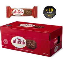 Eti Ahenk Gurme Çikolata Kapli Fındık Kremali Gofret 50 g x 18 Adet