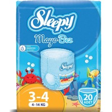 Sleepy Mayo Külot Bez 4 Numara Max 20  4-14 Kg