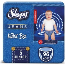 Sleepy Jeans Külot Bez 5 Numara Junıor 4'Lü Jumbo 11 - 18 Kg
