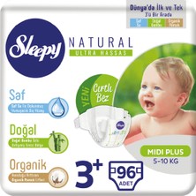 Sleepy  Bebek Bez  3+ Numara Midi Plus 96  5 - 10 Kg