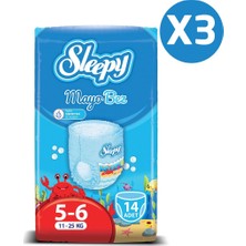 Sleepy Mayo Külot Bez 6 Numara  X Large 3'Lü Paket 11 - 25 Kg