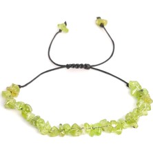 Taş Rüyası Kırık Zebercet Örme Bileklik