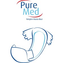 Pure Med  Belbantlı Yetişkin Hasta Bezi Large 120 Adet