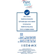 Pure Med  Belbantlı Yetişkin Hasta Bezi Large 120 Adet