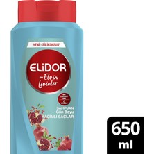 Elidor Gün Boyu Hacimli Saçlar Nar Çekirdeği Yağı Özlü Saç Bakım Şampuanı by Elvin Levinler 650 Ml