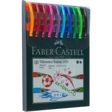 Faber-Castell 1425 Tükenmez Kalem Ailesi 10'lu Poşet