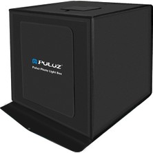 Puluz Profesyonel 60 x 60 cm LED Işıklı Ürün Fotoğraf Çekim Çadırı Katlanabilir Portatif LED 5500K  6 AL-32483