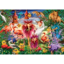 Ks Games 1000 Parça Puzzle Ugly Birds