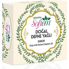 Softem Doğal Defne Yağlı Sabun 130 gr li Ciltler Için