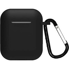 Rosstech AirPods Silikon Kılıf + Taşıma Demiri