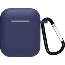 Rosstech AirPods Silikon Kılıf + Taşıma Demiri