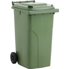 Detay Temizlik Yeşil Çöp Konteyneri 240 lt