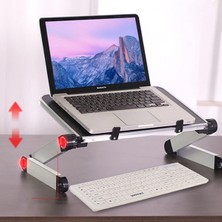 Ally Yükseklik Ayarlı Portatif Katlanabilir Laptop,ipad Sehpası Stand AL-32511