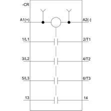Siemens Üç Fazlı Sirius Kontaktör 3RT2015-1AP01 (AC 230V Bobinli, 3KW, 1 NO, 7A)