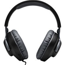 JBL Quantum 100 Çıkarılabilir Mikrofonlu 3.5mm Gaming Kulak Üstü Kulaklık - Siyah