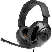 JBL Quantum 200 Mikrofonlu 3.5mm Gaming Kulak Üstü Kulaklık - Siyah