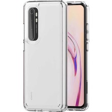 Case Street Xiaomi Mi Note 10 Lite Kılıf Coss Sert Kapak Şeffaf