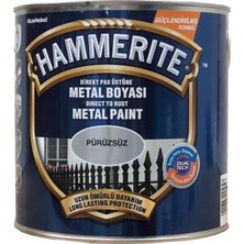 Hammerite Direkt Pas Üstü Düz Pürüzsüz Metal Boyası 2,5 lt