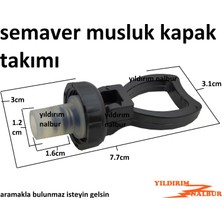 Yıldırım Çaycı Semaver Musluğu Kapak Takımı