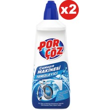 Porçöz Çamaşır Makinesi Temizleyici 2 x 400 ml