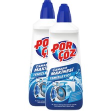 Porçöz Çamaşır Makinesi Temizleyici 2 x 400 ml