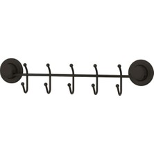 Tekno-tel Vakumlu 5'li Askılık Mat Siyah DM283