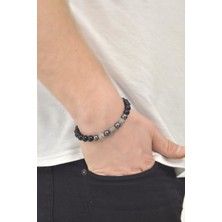 Labalaba  Erkek Doğaltaş Bileklik
