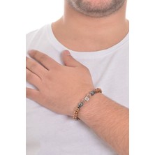 Labalaba  Erkek Doğaltaş Bileklik