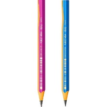 Bic Kids Evolution Üçgen Jumbo Kurşun Kalem Mavi -Pembe